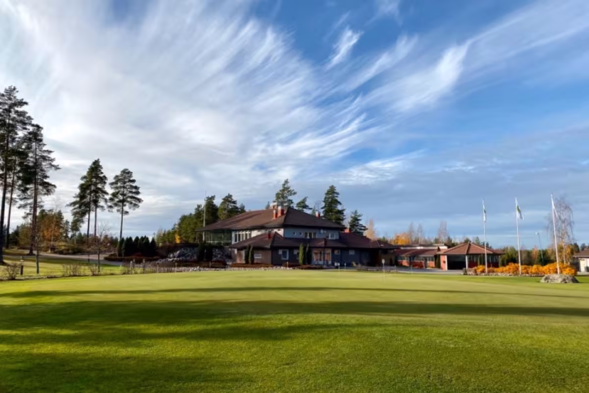 Kankaisten Golf klubitalo - kuvakaappaus Kankaisten Golfin sivuilta
