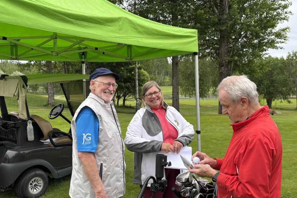 Kyrö Kalmari ja V-P Parviainen lähtötunnelmissa