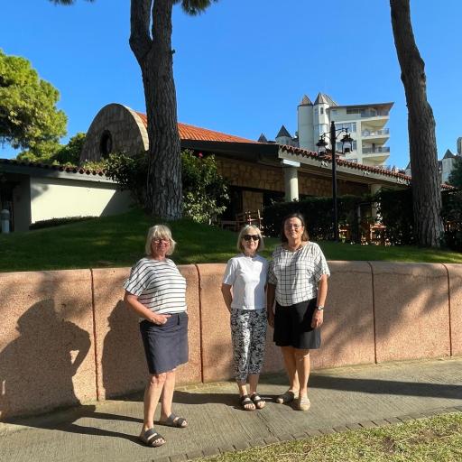Turun trio Raili, Paula ja Marja-Riitta 