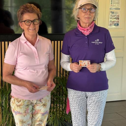N65 sarjan palkitut Anna-Maija Mikkkotervo ja Helena Kivijakola