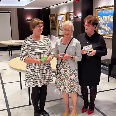 Mestarit Eija Ylänen, Eliisa Raasakka, Päivi Rissanen