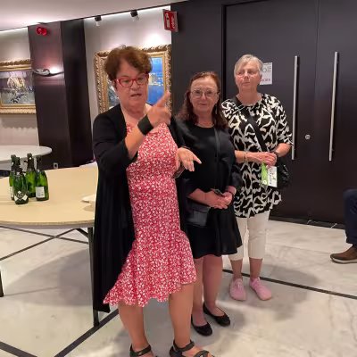 Mestarit Päivi Rissanen, Sirpa Brandenburg, Pirjo Kylä-Kaila