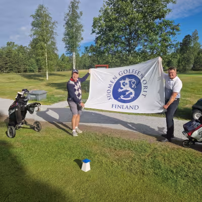 Aamun avaajat Ari Väätäinen ja Pertti Pietilä.