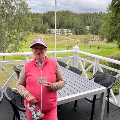 Finaali N70: Sarjan N70 voittaja Riitta Salonen (Keimola).