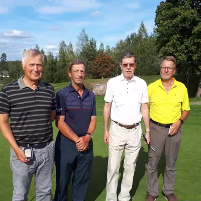 M70 neljä parasta; Arto Jokinen, Veikko Niemikorpi, Tapio Aalto ja Markku Utti